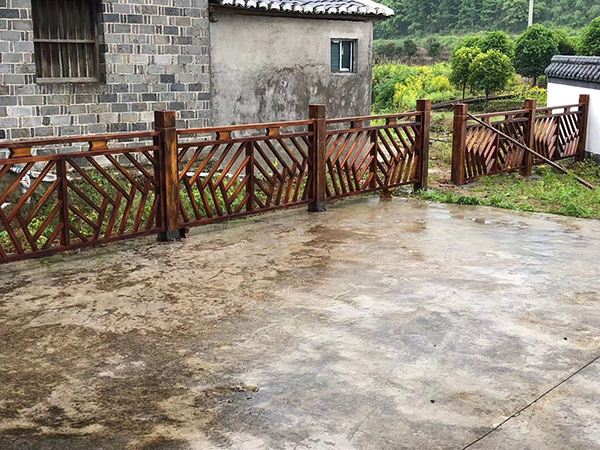 護欄、棧道、古木橋
